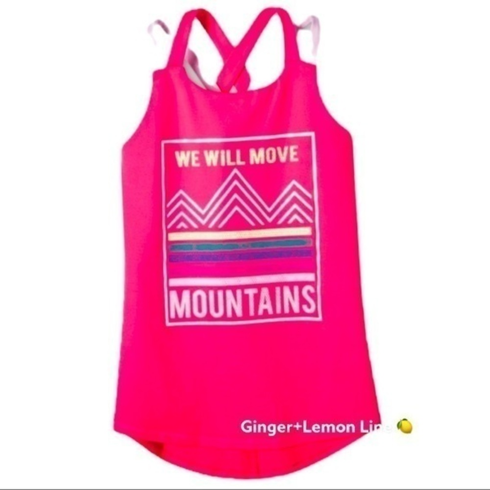 Cat & Jack Girls' We Will Move Mountains Tank XL